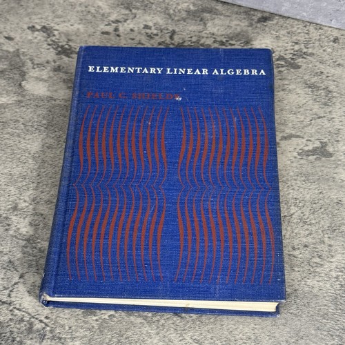 Elementary linear algebra - elementary, by