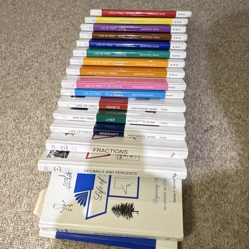Life fred math textbook set - of,