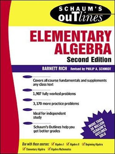 Schaum outline elementary - schaum's,