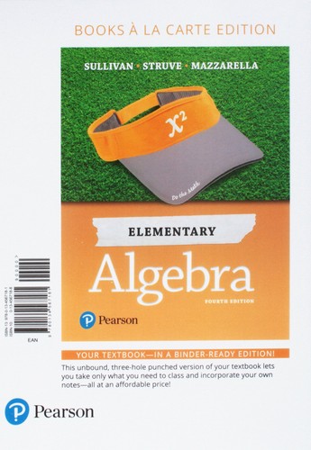 Elementary algebra - elementary,