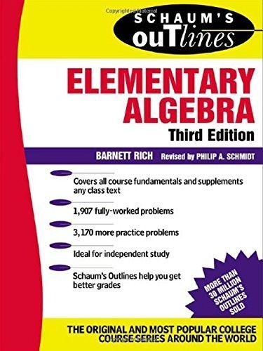 Schaum outline elementary - schaum's, of