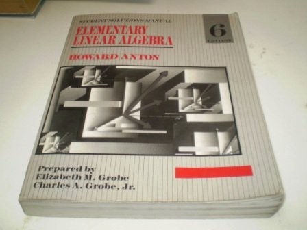 Elementary linear algebra - elementary,