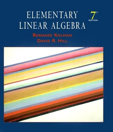 Elementary linear algebra 7th - elementary,