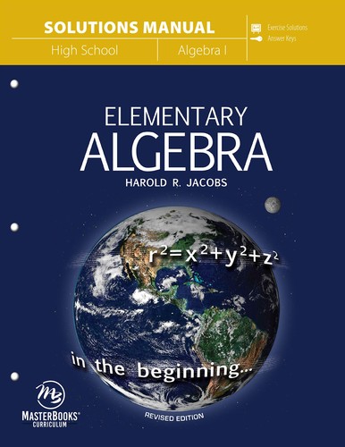 Elementary algebra solutions - algebra,
