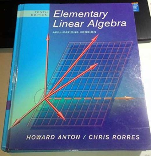 Elementary linear algebra - linear,