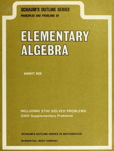 Elementary algebra paperback - elementary,