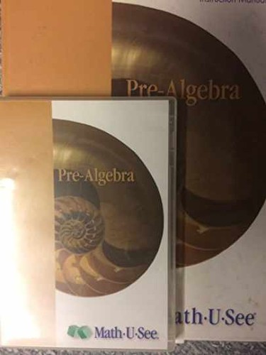 Pre algebra instruction manual - pre-algebra,