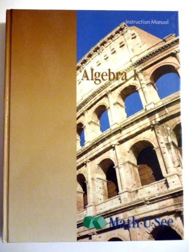 Algebra instruction manual - algebra,